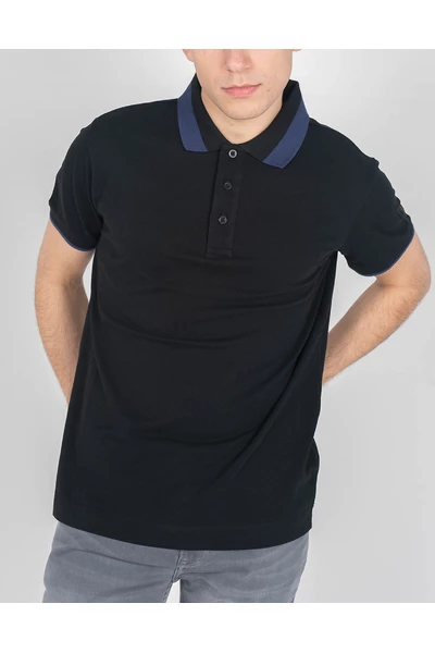 Uitgang 𧨠Invicta Polo's Polo π Shirt Black π 4 Uitgang 𧨠Invicta Polo's Polo π Shirt Black π - Afbeelding 3